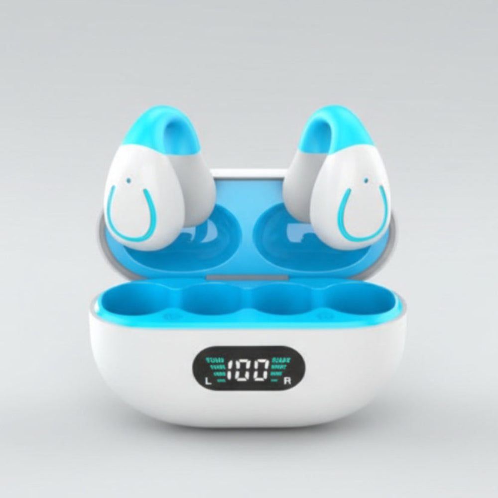 Wireless Open Clip Earbuds With ENC Noise Cancellation