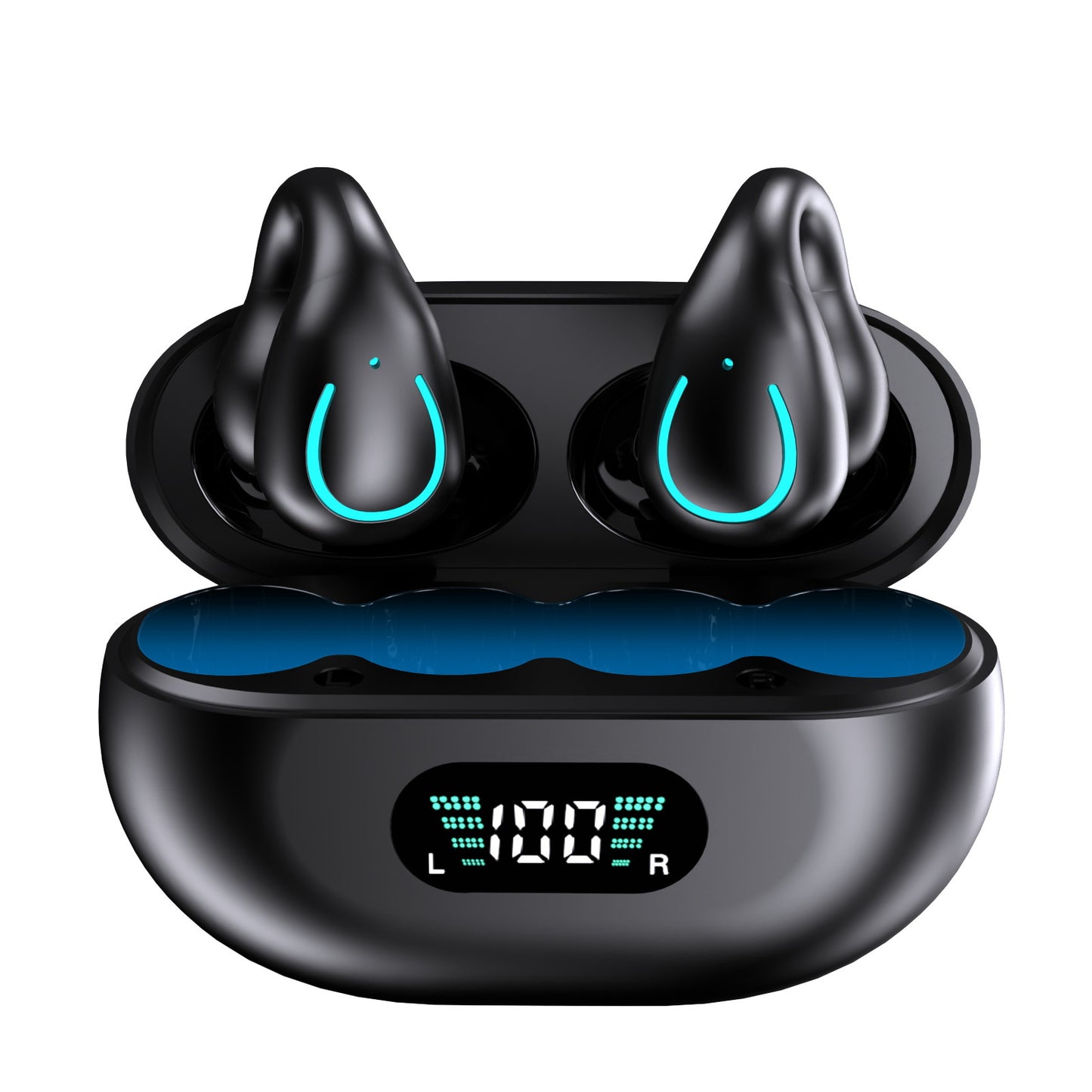 Wireless Open Clip Earbuds With ENC Noise Cancellation
