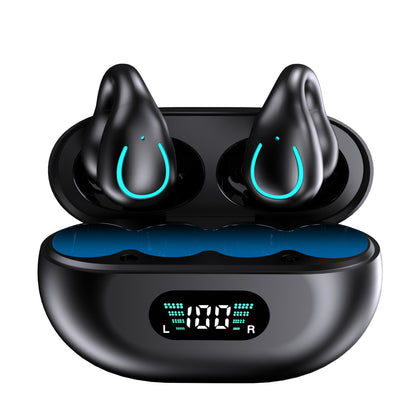 Wireless Open Clip Earbuds With ENC Noise Cancellation