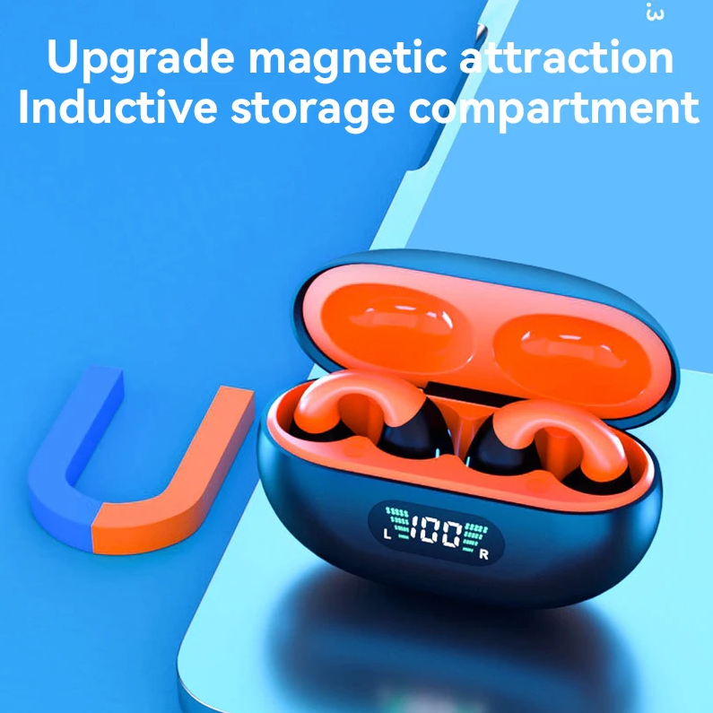 Wireless Open Clip Earbuds With ENC Noise Cancellation