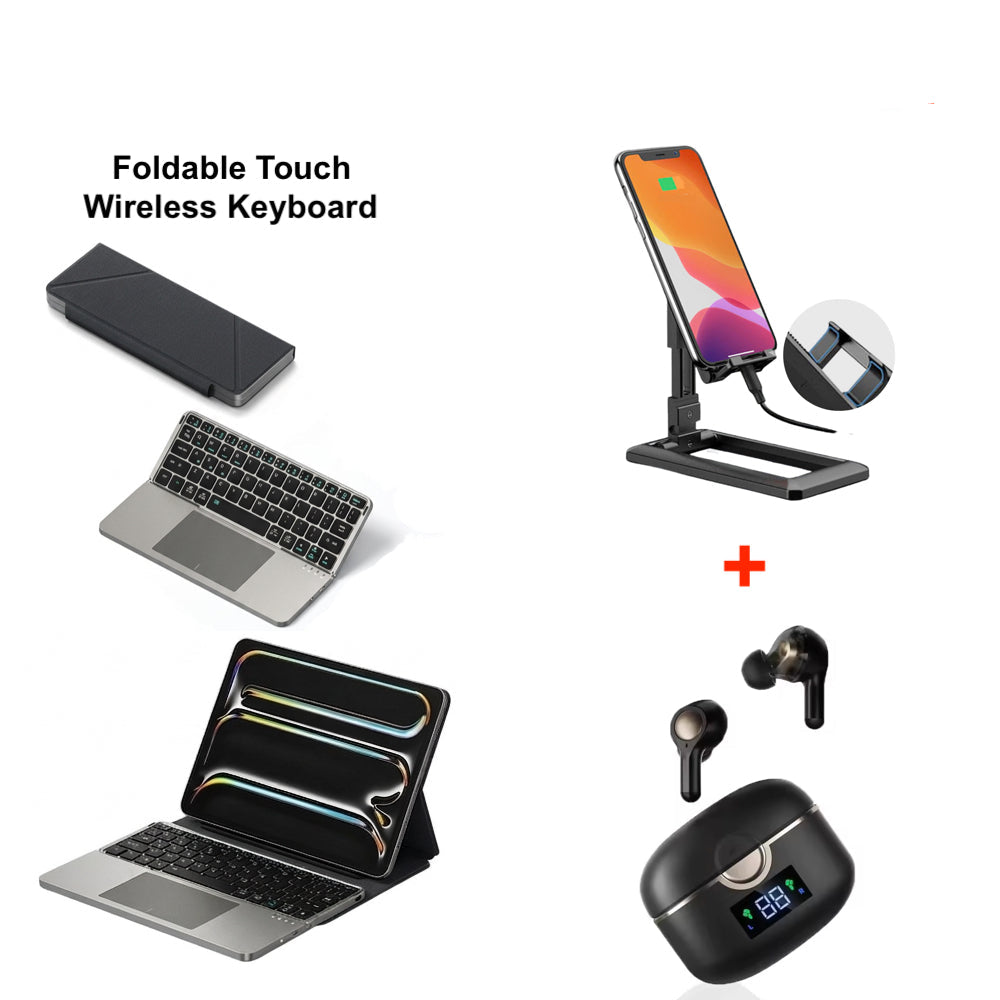 3 PCS Nomad Elite Wireless Keyboard Mobile Office Set