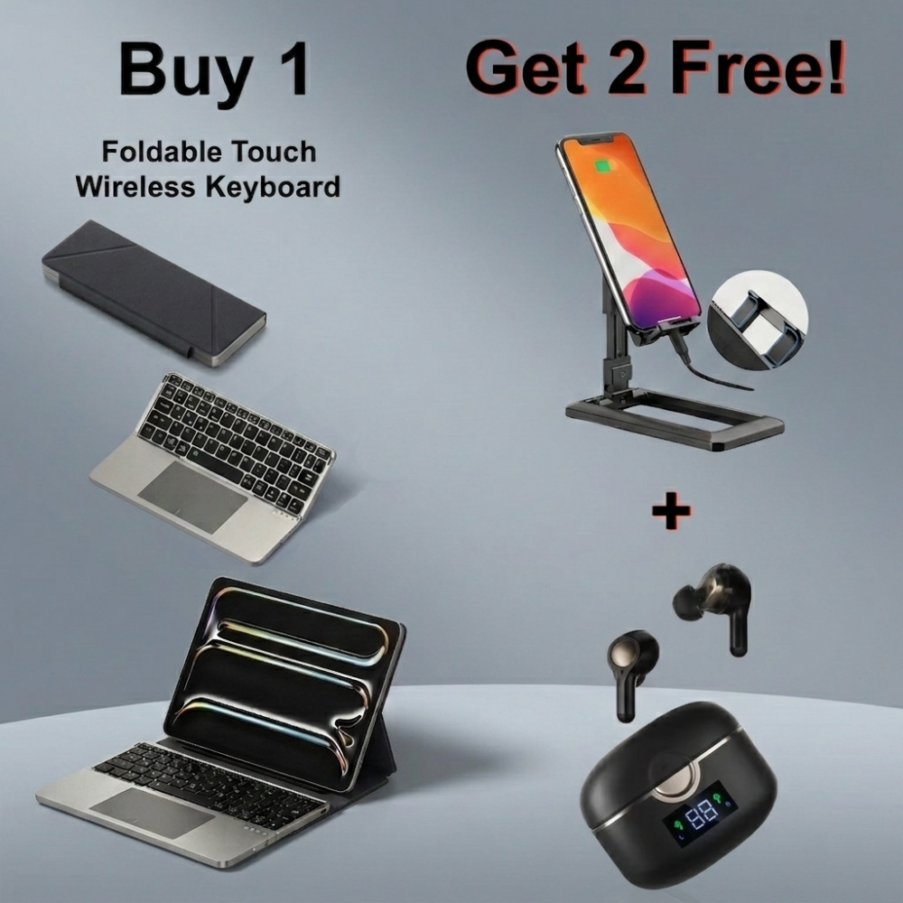 3 PCS Nomad Elite Wireless Keyboard Mobile Office Set