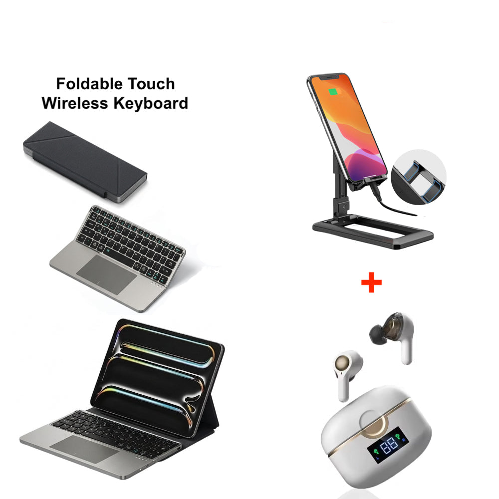 3 PCS Nomad Elite Wireless Keyboard Mobile Office Set