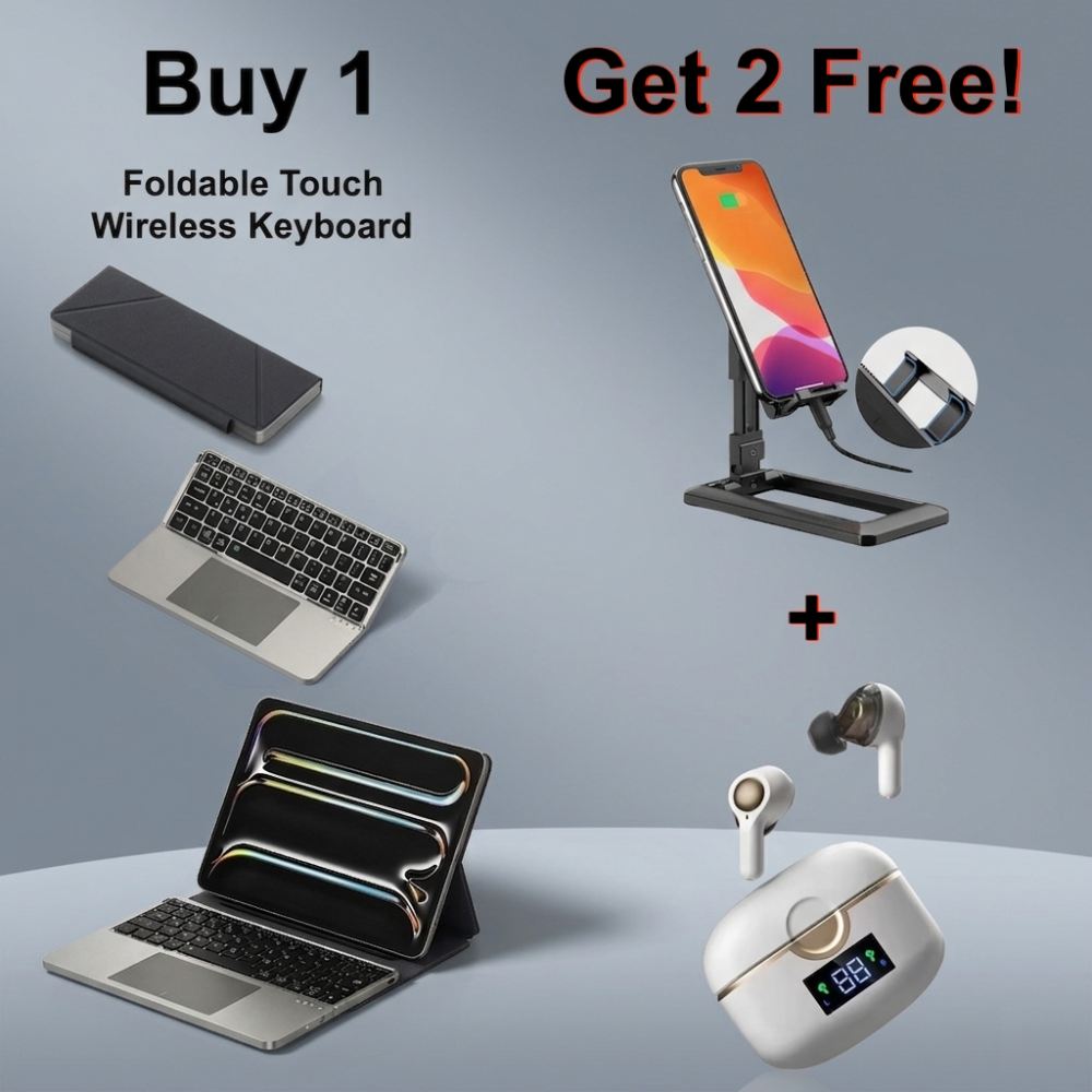 3 PCS Nomad Elite Wireless Keyboard Mobile Office Set