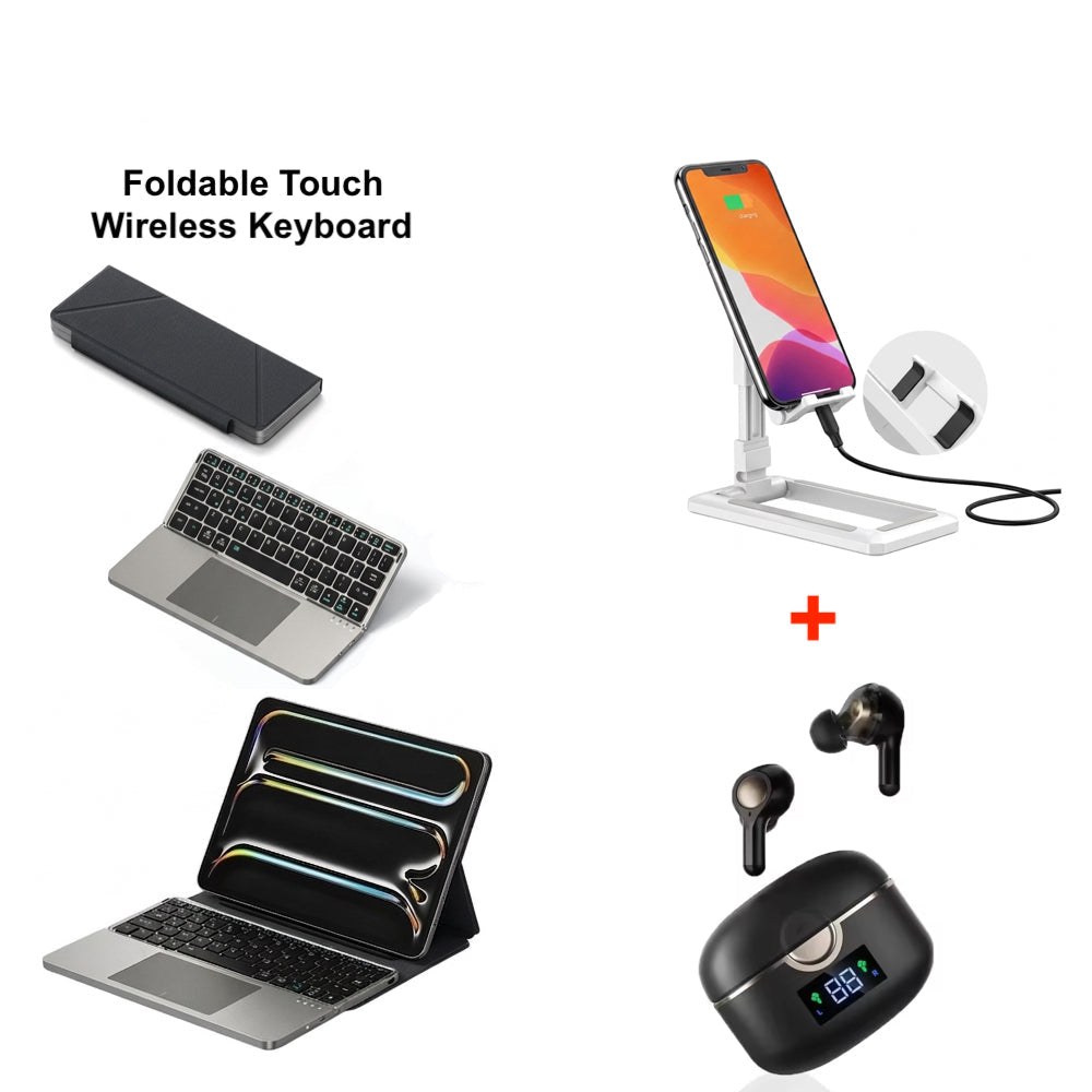 3 PCS Nomad Elite Wireless Keyboard Mobile Office Set