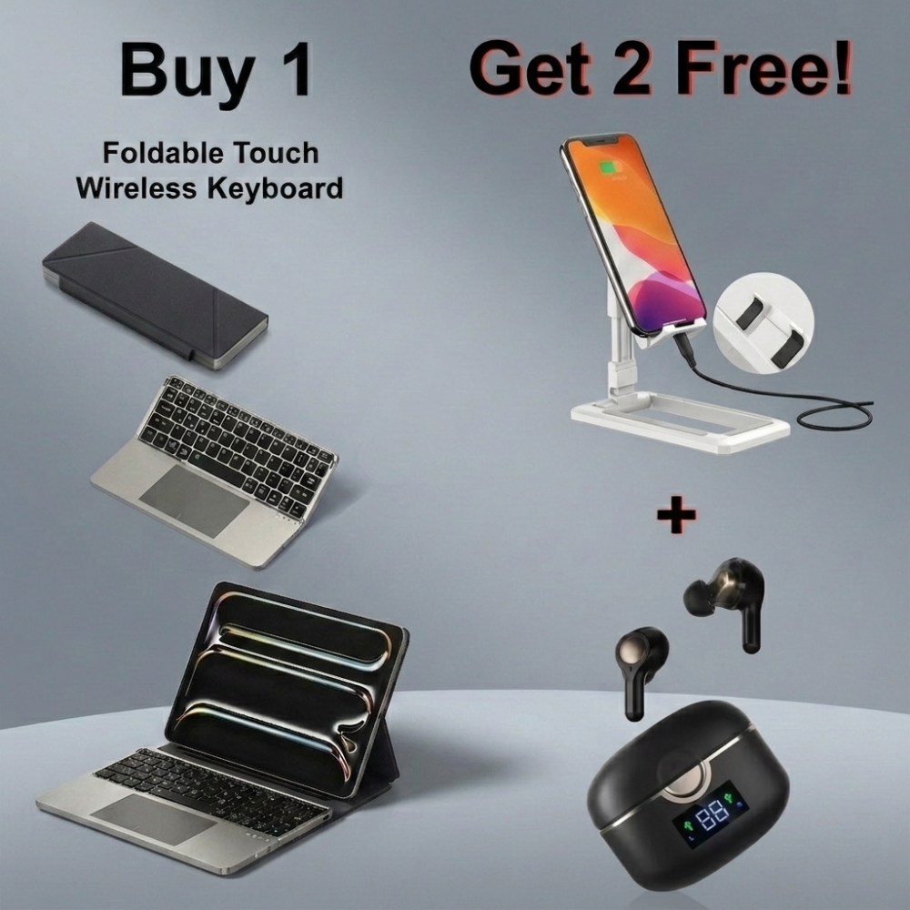 3 PCS Nomad Elite Wireless Keyboard Mobile Office Set