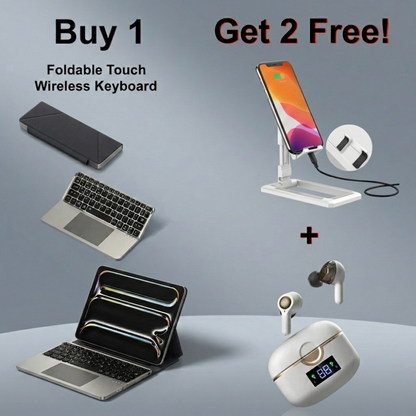3 PCS Nomad Elite Wireless Keyboard Mobile Office Set