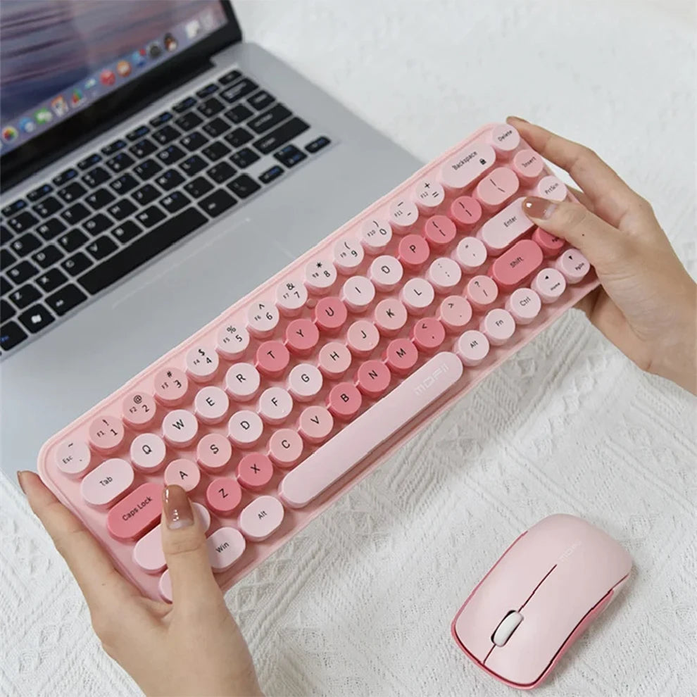 Purr Glow Kawaii Computer Combo