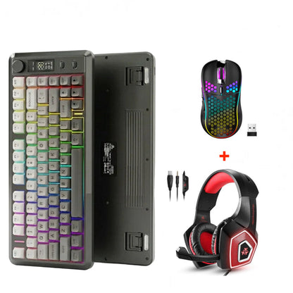 Onetify 3 PCS Gaming Keyboard, RGB mouse and Headphone Bundle Set