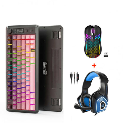 Onetify 3 PCS Gaming Keyboard, RGB mouse and Headphone Bundle Set