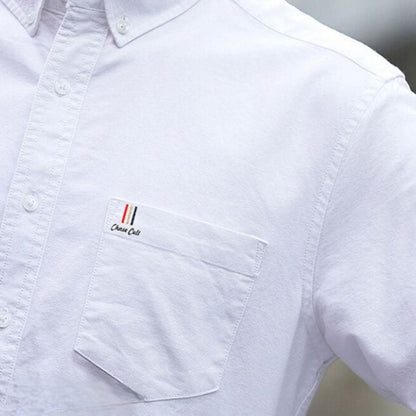 Men 's Long Sleeve Button Down Shirt With Pocket Details