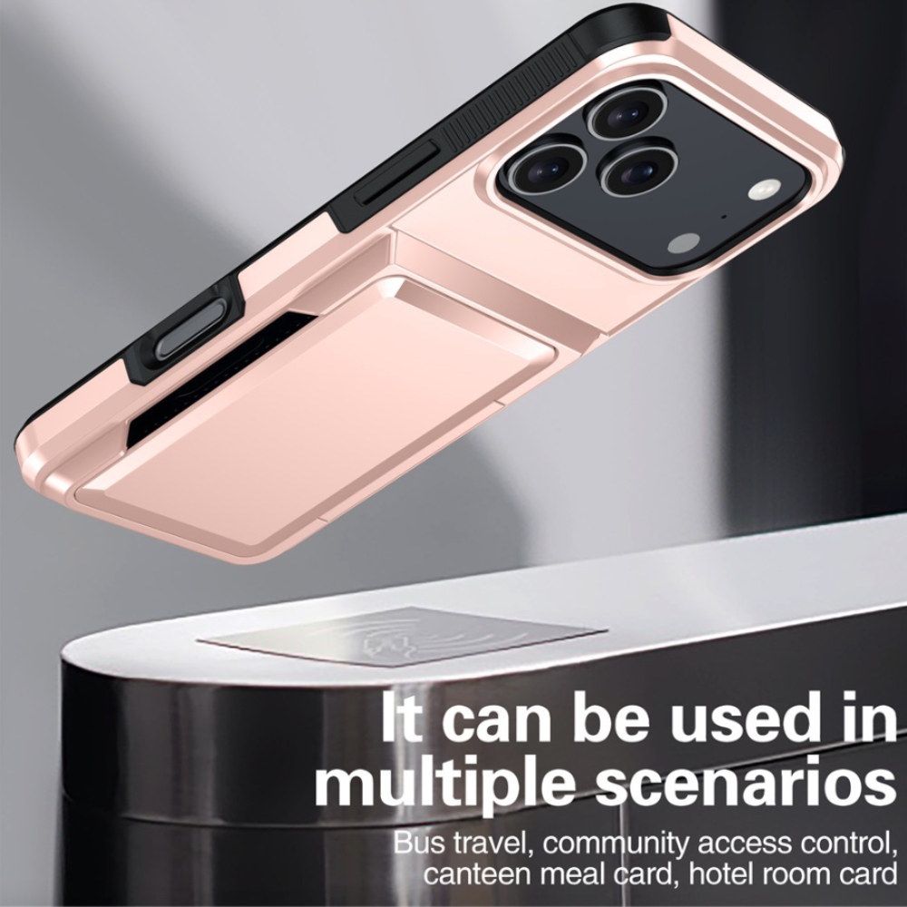 Protective Phone Case for iPhone With Card Slot