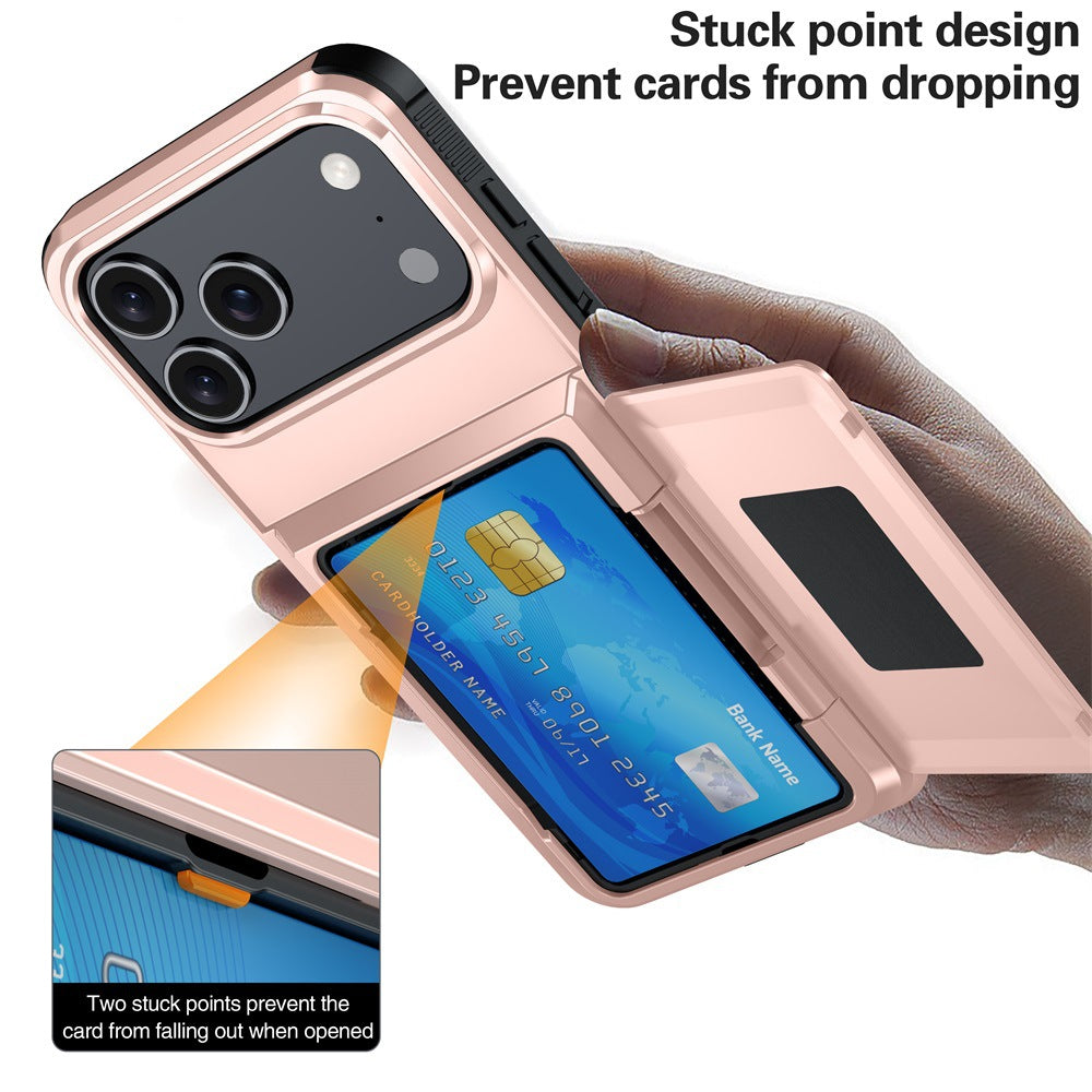 Protective Phone Case for iPhone With Card Slot