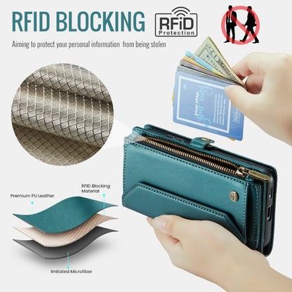 Vegan Leather Crossbody Wallet Case For iPhone