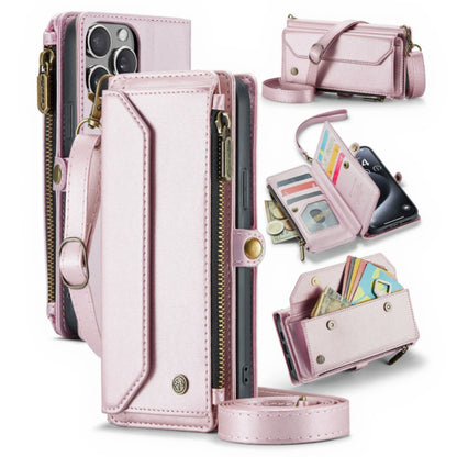 Vegan Leather Crossbody Wallet Case For iPhone