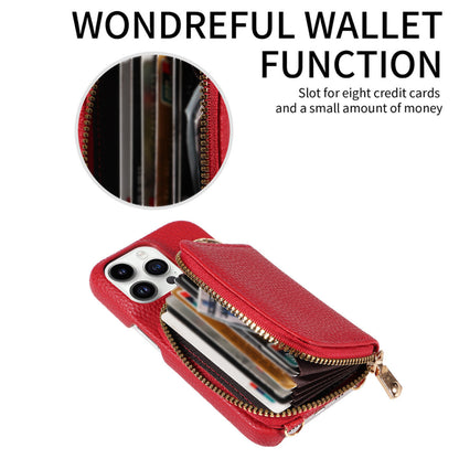 Crossbody Vegan Leather Case For iPhone With A Spacious Card Pouch And Ring