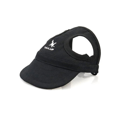 Adjustable Pet Baseball Hat with Ear Holes