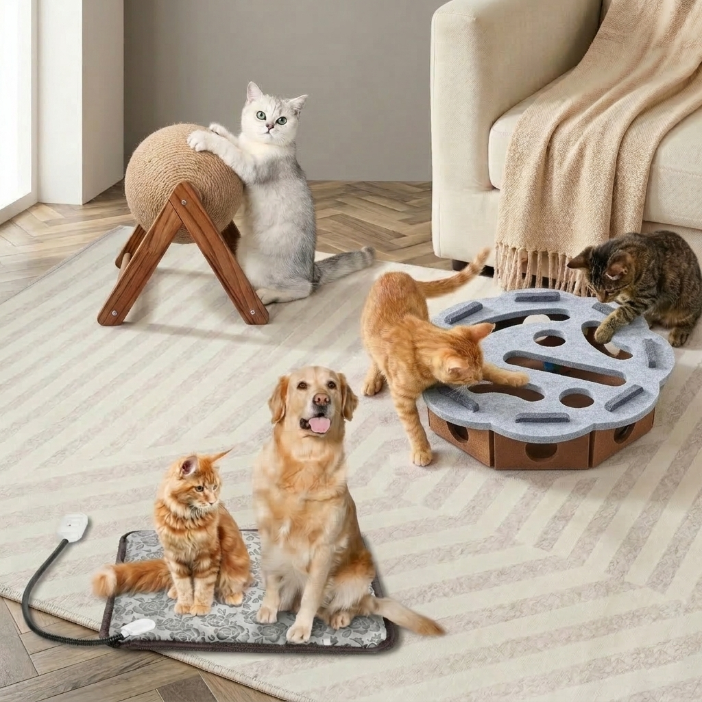 Purr-fect Warm Playtime 3 PCS Set