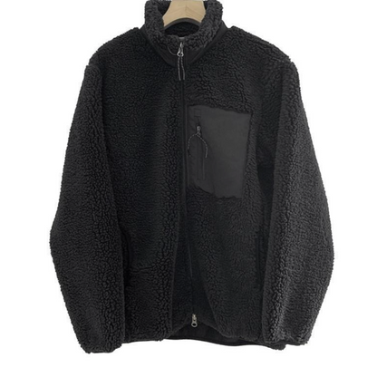 Womens Fluffy Fleece Jacket With Pockets