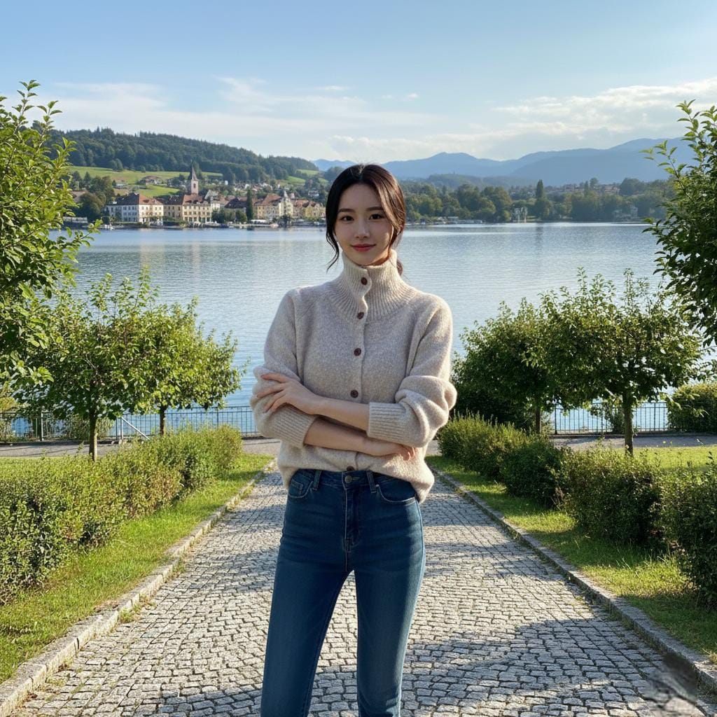 Womens High Collar Button Down Cardigan