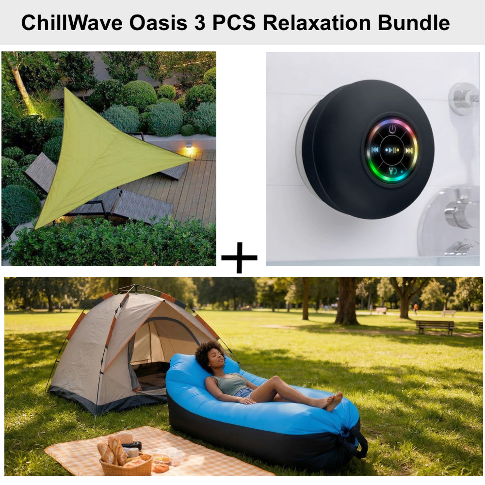 ChillWave Oasis 3 PCS Relaxation Bundle