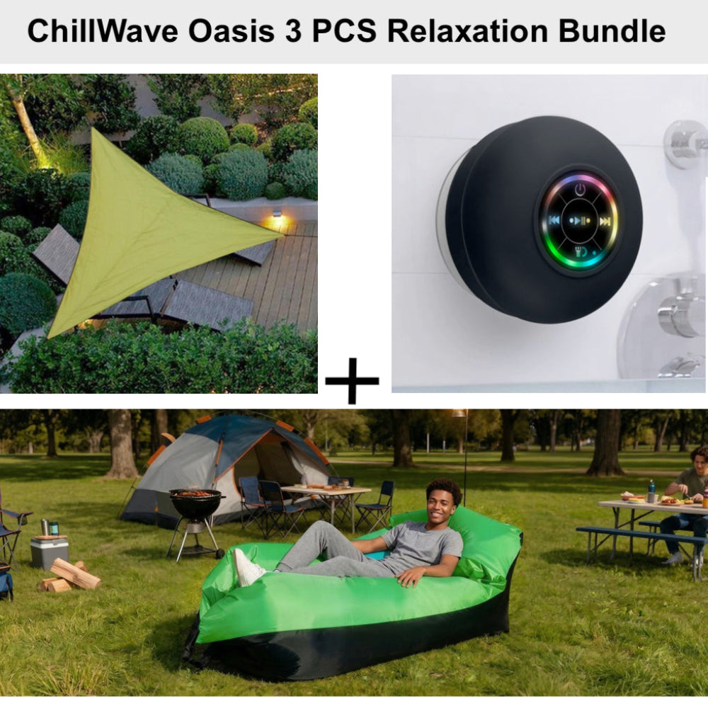 ChillWave Oasis 3 PCS Relaxation Bundle