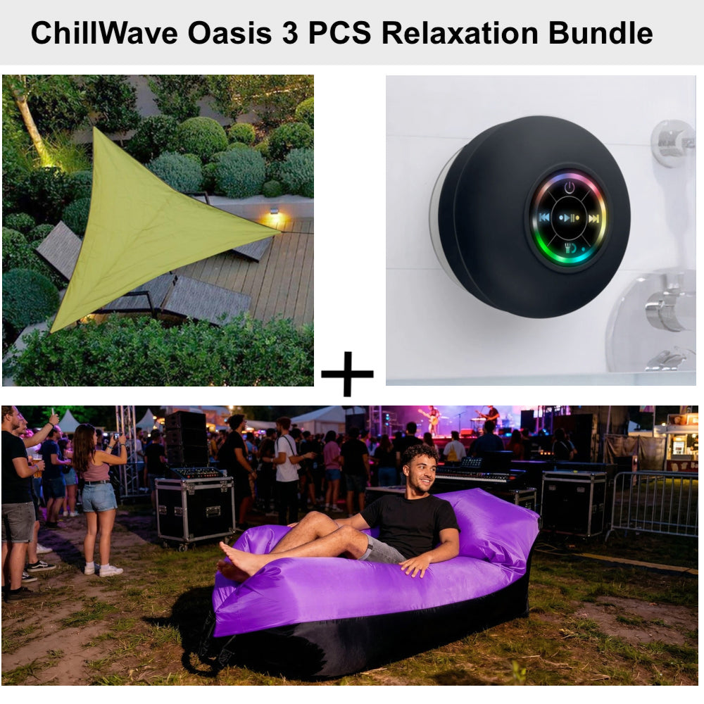 ChillWave Oasis 3 PCS Relaxation Bundle