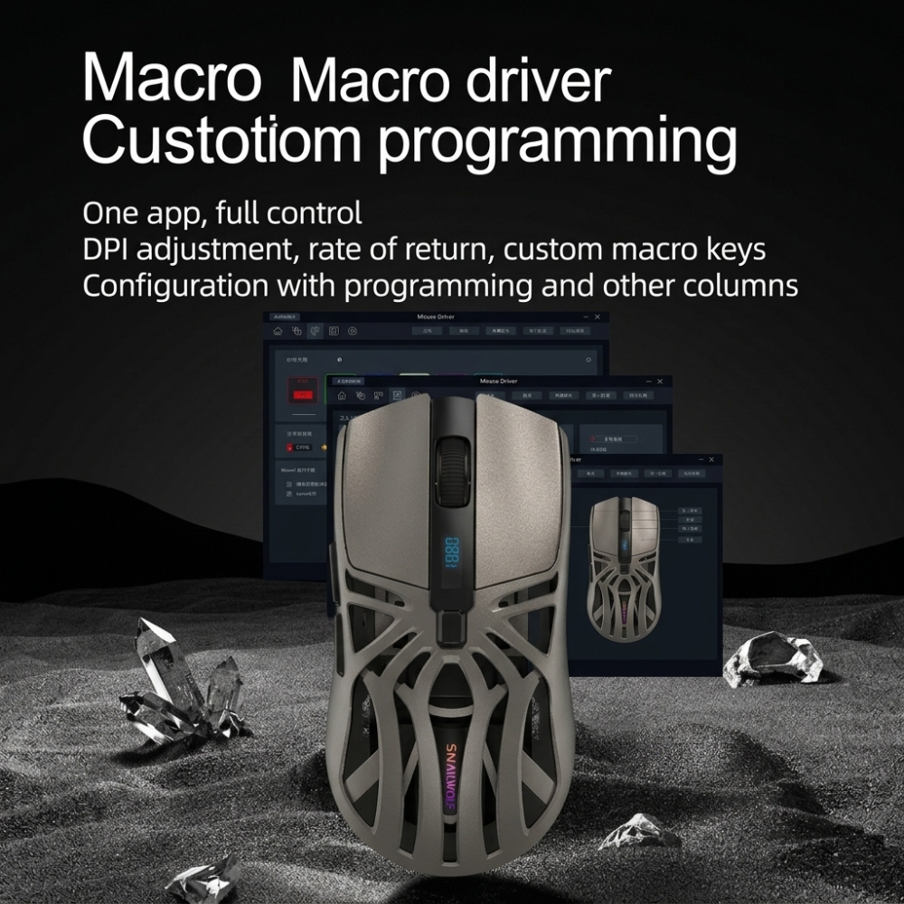Shadow Blade X1 Tri-Mode 10000 DPI Gaming Mouse