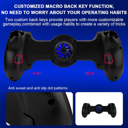Expandable Cooling Wireless Game Controller