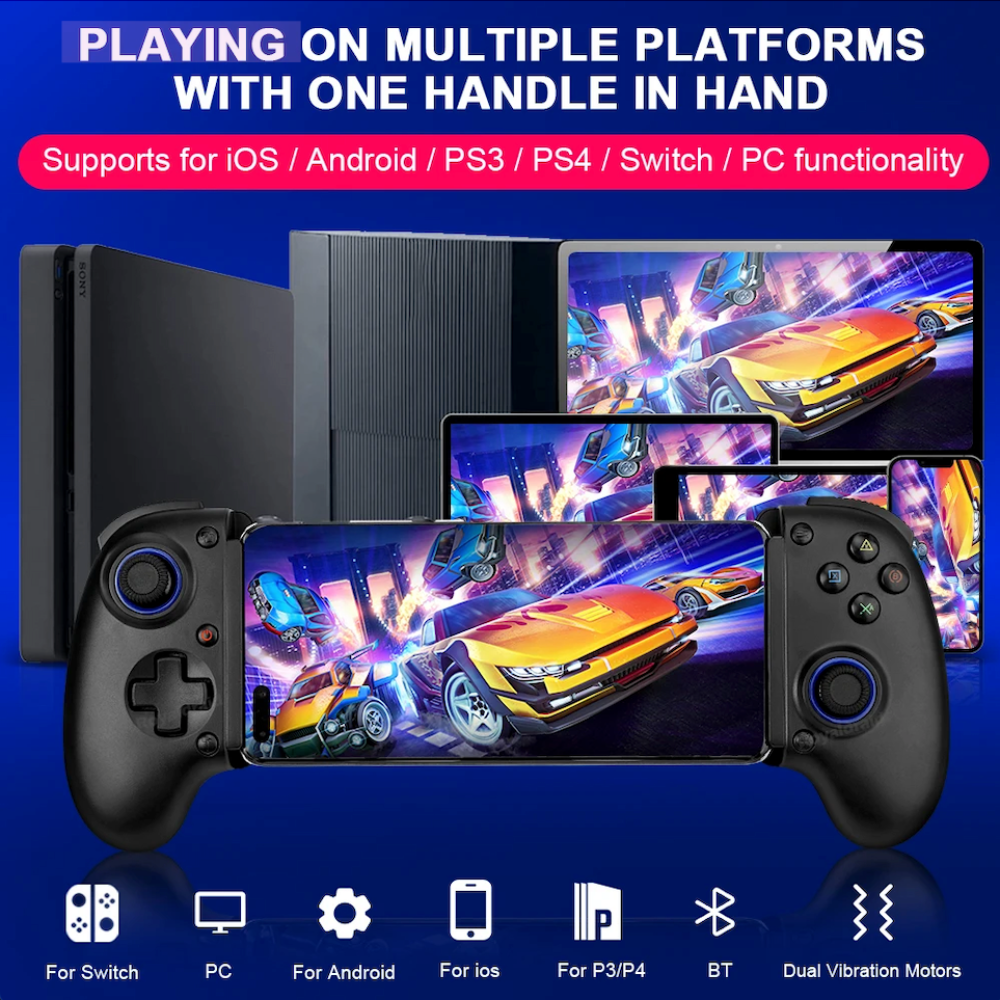 Expandable Cooling Wireless Game Controller
