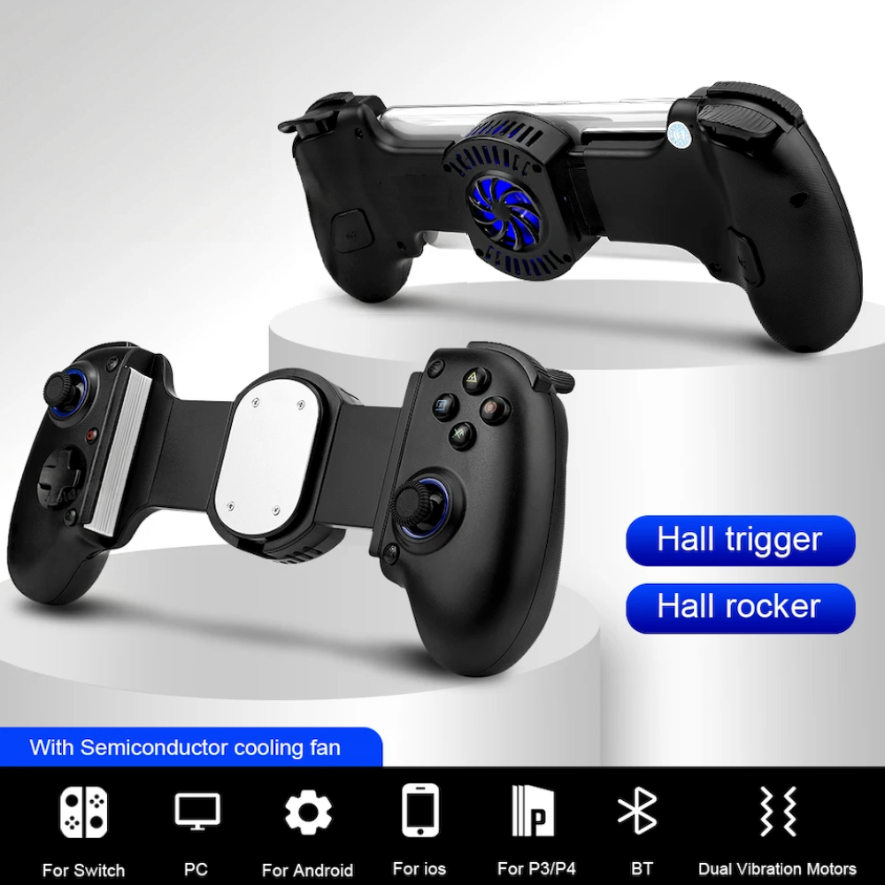 Expandable Cooling Wireless Game Controller