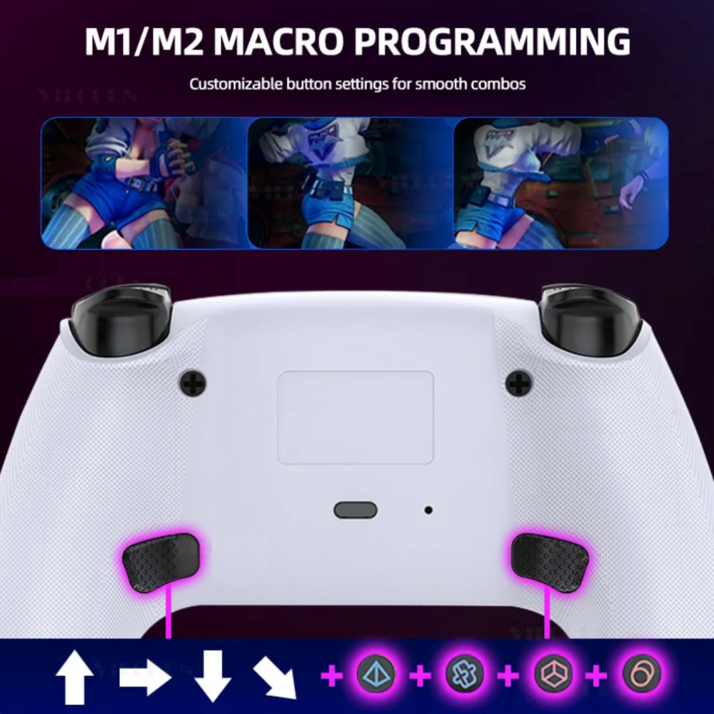 RGB Wireless Gamepad for PS5