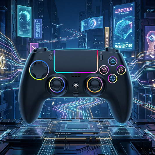 RGB Wireless Gamepad for PS5
