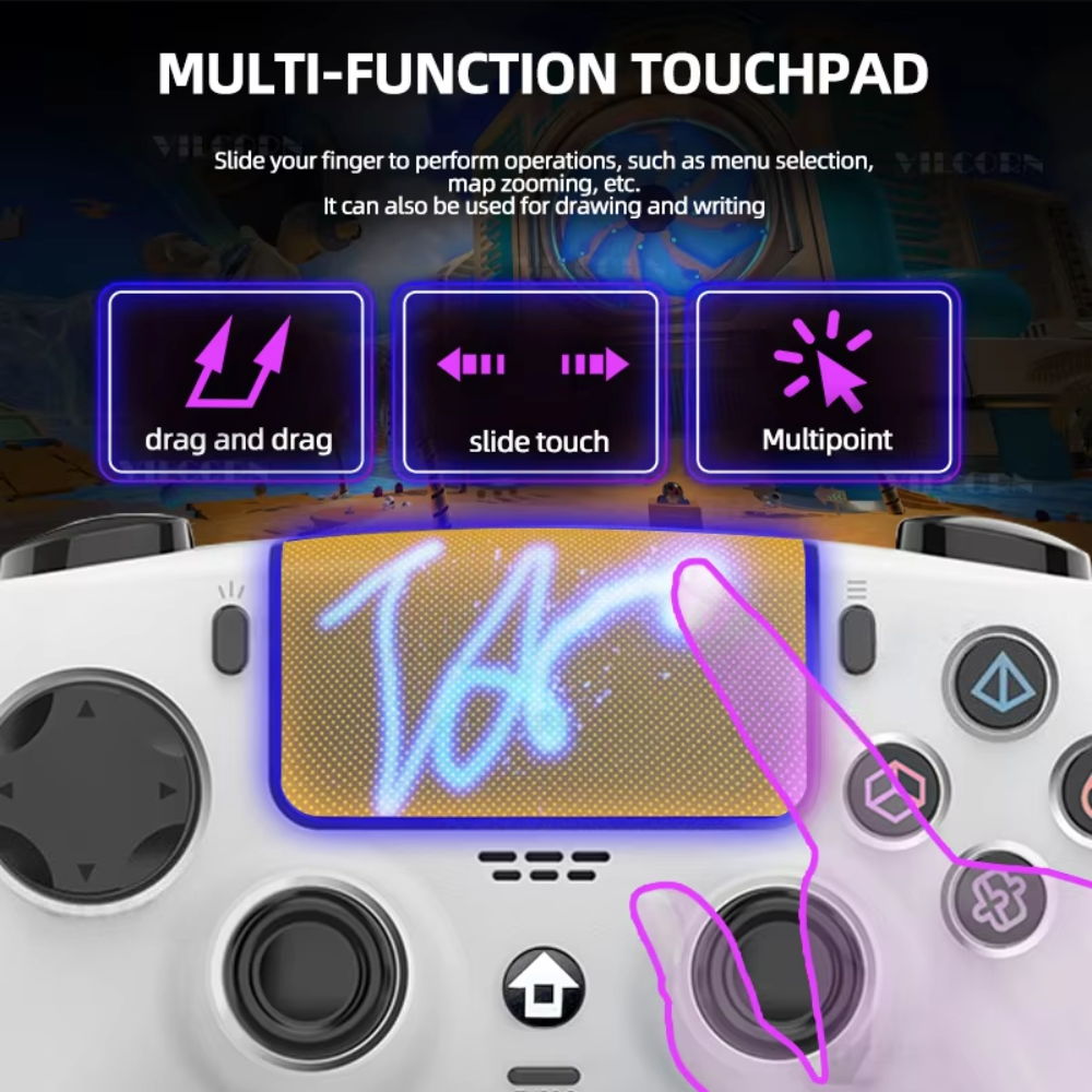 RGB Wireless Gamepad for PS5