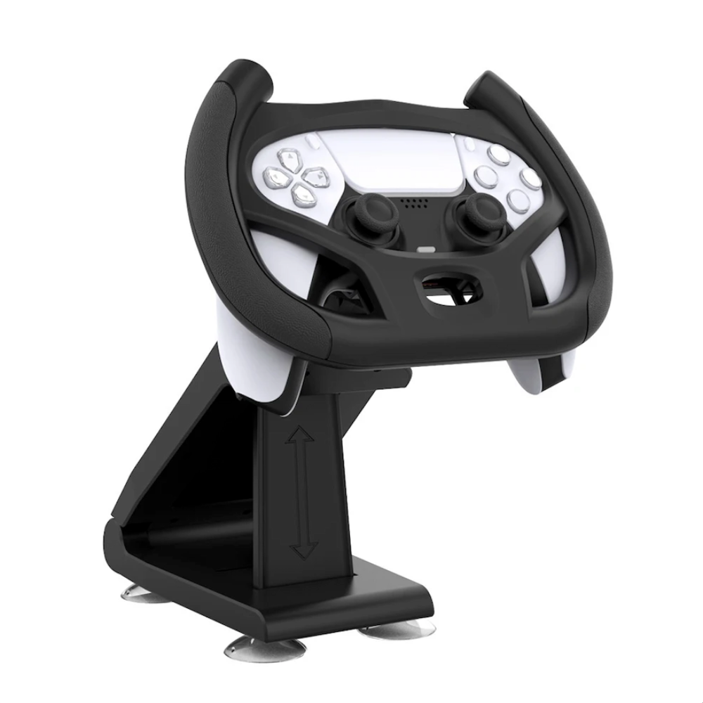 Racing Steering Wheel with Stand for PS5 Controller
