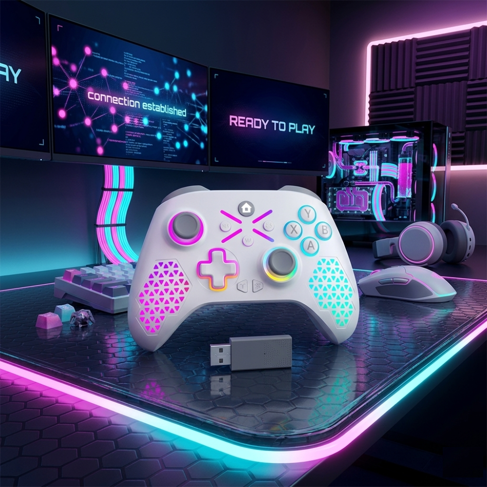 Premium 2.4G Wireless Game Controller Compatible for Xbox And PC