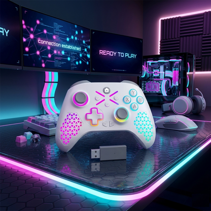 Premium 2.4G Wireless Game Controller Compatible for Xbox And PC