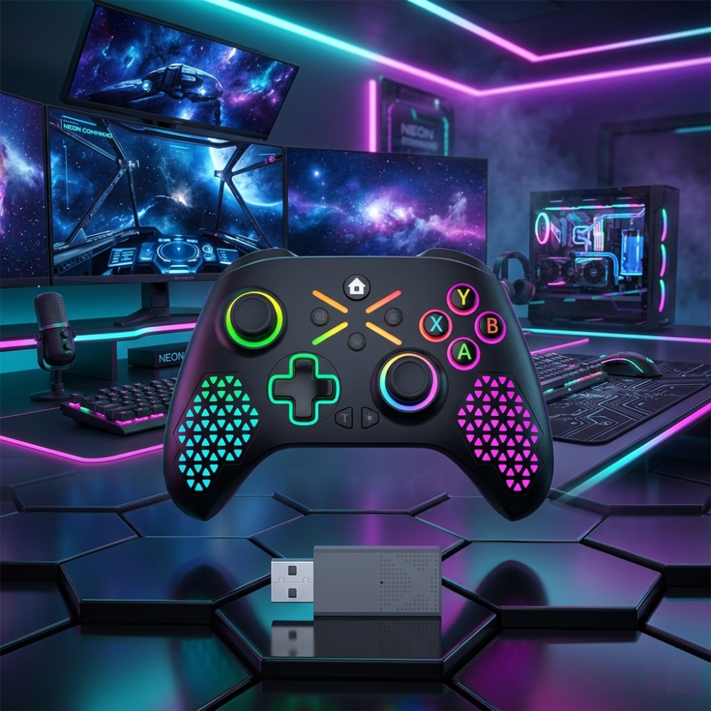 Premium 2.4G Wireless Game Controller Compatible for Xbox And PC