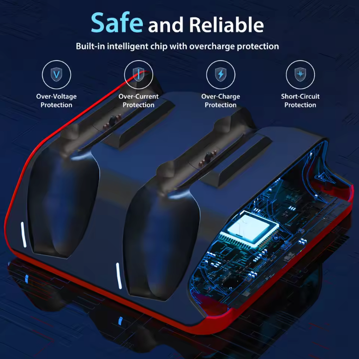 DualSense Fast Charging Station Compatible For PS5 Controllers
