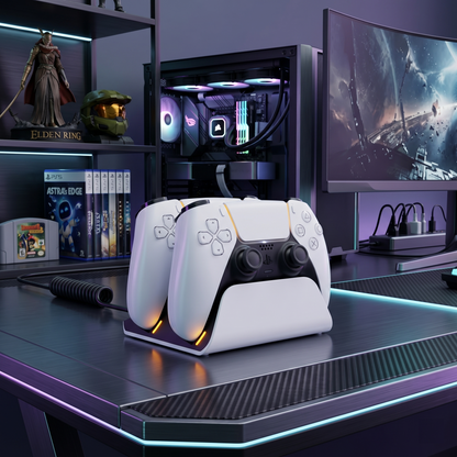 DualSense Fast Charging Station Compatible For PS5 Controllers