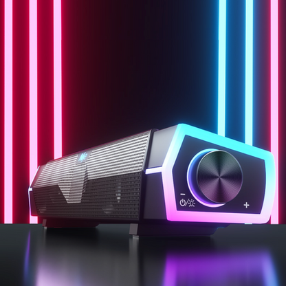 4D Surround Soundbar with Bluetooth 5.0 & Subwoofer