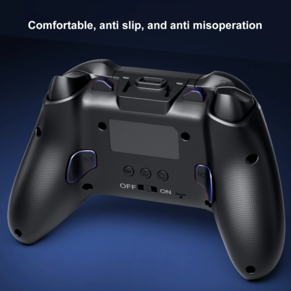1.44" Screen Wireless Gaming Controller with RGB Lights