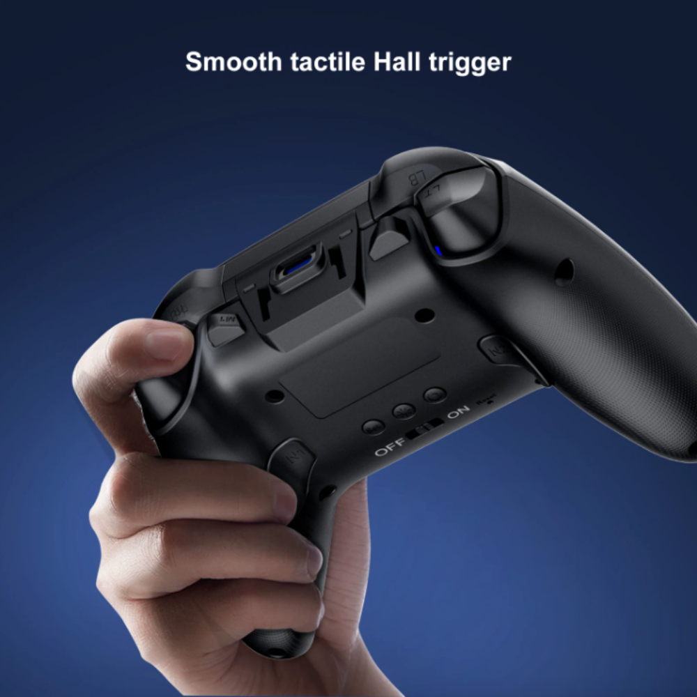 1.44" Screen Wireless Gaming Controller with RGB Lights