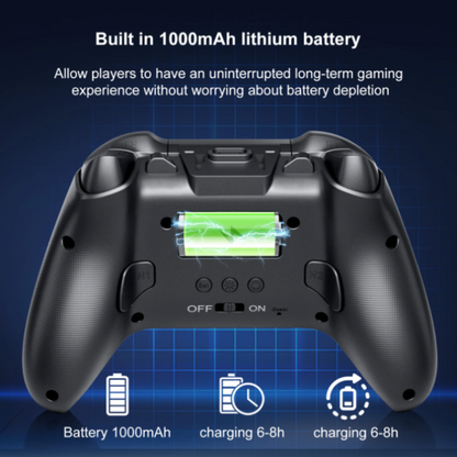 1.44" Screen Wireless Gaming Controller with RGB Lights