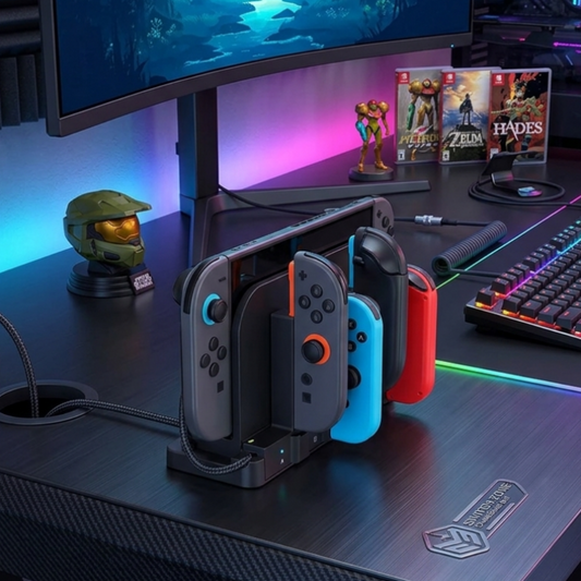 Magnetic Dual Charging Dock for N Switch Controllers