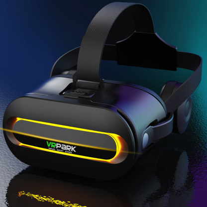 Immersive 3D VR Headset with Built-in Bluetooth Headphones