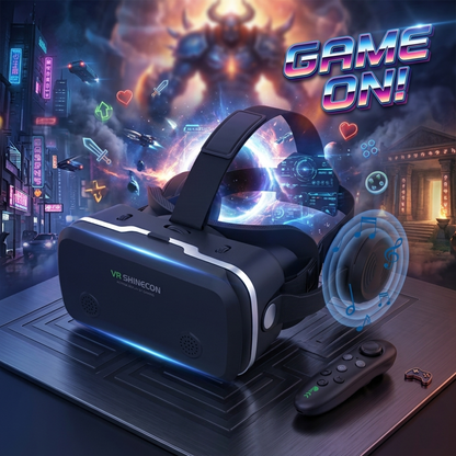 3D VR Glasses Virtual Reality Headset With Joystick