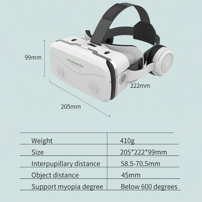 3D VR Glasses Virtual Reality Headset With Joystick