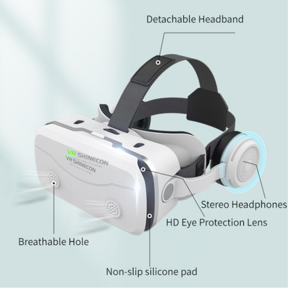 3D VR Glasses Virtual Reality Headset With Joystick