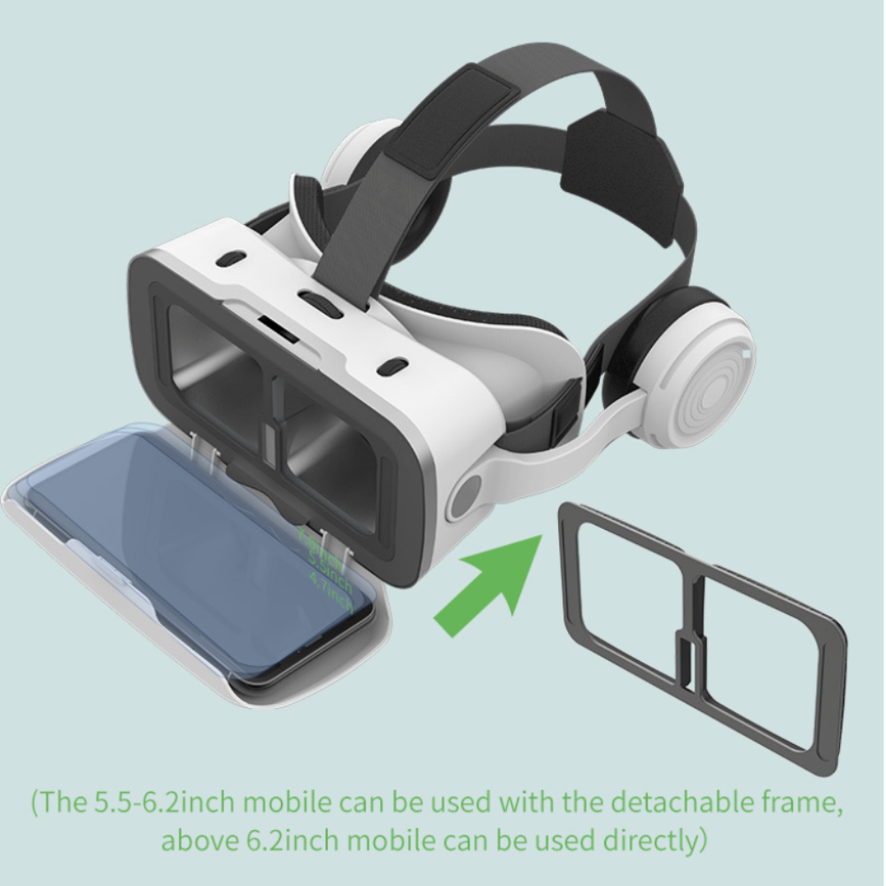 3D VR Glasses Virtual Reality Headset With Joystick